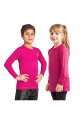 CAMISETA POKER TÉRMICA SKIN INFANTIL III MANGA LONGA - Pink