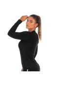 CAMISETA POKER TERMICA SKIN NEW M/L FEMININA - Preto
