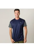 CAMISETA PUMA A.C.E SS MASCULINA - Marinho/grafite CAMISETA PUMA A.C.E SS MASCULINA - Marinho/grafite