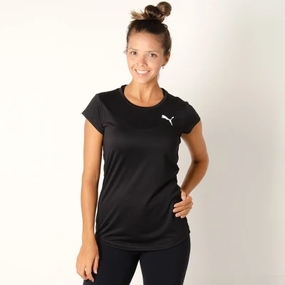 CAMISETA PUMA ACTIVE FEMININA - Preto CAMISETA PUMA ACTIVE FEMININA - Preto