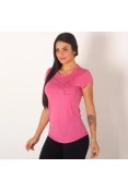 CAMISETA PUMA ACTIVE LOGO HEATHER TEE FEMININA - Rosa CAMISETA PUMA ACTIVE LOGO HEATHER TEE FEMININA - Rosa