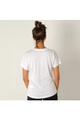CAMISETA PUMA ACTIVE MESH HEATHER TEE FEMININA - Branco CAMISETA PUMA ACTIVE MESH HEATHER TEE FEMININA - Branco