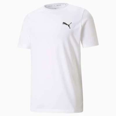 CAMISETA PUMA ACTIVE SMALL LOGO MASCULINA - Branco CAMISETA PUMA ACTIVE SMALL LOGO MASCULINA - Branco