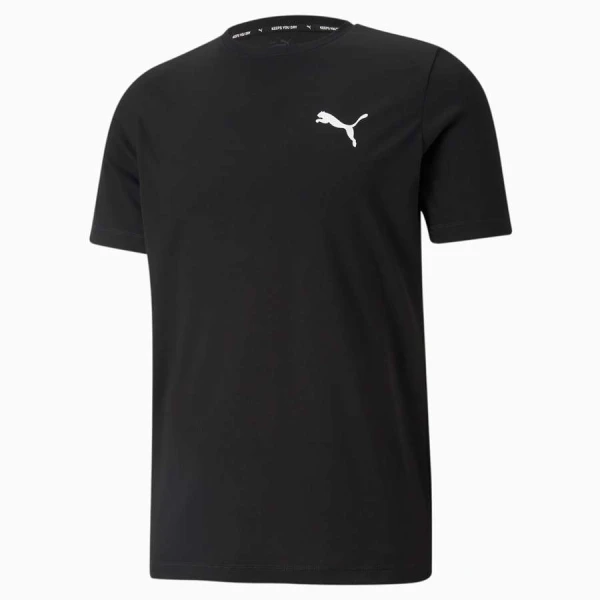 CAMISETA PUMA ACTIVE SMALL LOGO MASCULINA - Preto CAMISETA PUMA ACTIVE SMALL LOGO MASCULINA - Preto