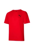 CAMISETA PUMA ACTIVE SMALL LOGO MASCULINA - Vermelho CAMISETA PUMA ACTIVE SMALL LOGO MASCULINA - Vermelho