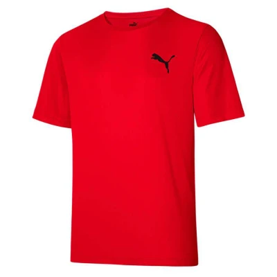 CAMISETA PUMA ACTIVE SMALL LOGO MASCULINA - Vermelho CAMISETA PUMA ACTIVE SMALL LOGO MASCULINA - Vermelho