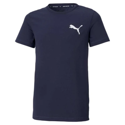 CAMISETA PUMA ACTIVE SMALL LOGO TEE INFANTIL - Marinho