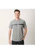CAMISETA PUMA ACTIVE TEC MASCULINA - Cinza CAMISETA PUMA ACTIVE TEC MASCULINA - Cinza