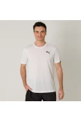 CAMISETA PUMA ACTIVE TEE MASCULINA - Branco/preto CAMISETA PUMA ACTIVE TEE MASCULINA - Branco/preto