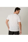 CAMISETA PUMA ACTIVE TEE MASCULINA - Branco/preto CAMISETA PUMA ACTIVE TEE MASCULINA - Branco/preto