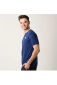 CAMISETA PUMA ACTIVE TEE MASCULINA - Marinho/branco CAMISETA PUMA ACTIVE TEE MASCULINA - Marinho/branco