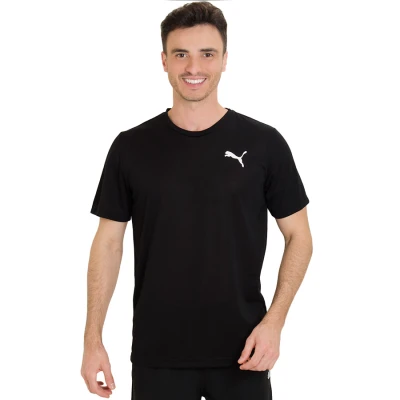 CAMISETA PUMA ACTIVE TEE MASCULINA - Preto CAMISETA PUMA ACTIVE TEE MASCULINA - Preto