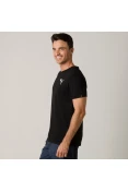 CAMISETA PUMA ACTIVE TEE MASCULINA - Preto/branco CAMISETA PUMA ACTIVE TEE MASCULINA - Preto/branco
