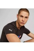 CAMISETA PUMA BMW M MOTORSPORT LOGO MASCULINA - Preto