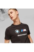 CAMISETA PUMA BMW M MOTORSPORT LOGO MASCULINA - Preto