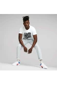 CAMISETA PUMA BMW MMS ESS CAR GRAPHIC TEE MASCULINA - Branco
