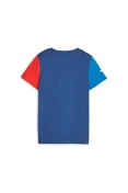 CAMISETA PUMA BMW MMS ESS LOGO TEE INFANTIL - Azul