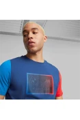 CAMISETA PUMA BMW MMS LOGO TEE MASCULINA - Azul