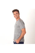 CAMISETA PUMA BMW MMS T7 MASCULINA - Cinza CAMISETA PUMA BMW MMS T7 MASCULINA - Cinza