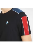 CAMISETA PUMA BMW MMS T7 TEE MASCULINA - Preto/azul CAMISETA PUMA BMW MMS T7 TEE MASCULINA - Preto/azul