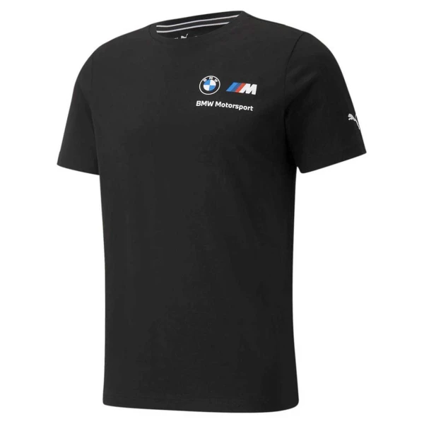 CAMISETA PUMA BMW MOTORSPORTS ESSENTIALS SMALL LOGO MASCULINA - Preto CAMISETA PUMA BMW MOTORSPORTS ESSENTIALS SMALL LOGO MASCULINA - Preto