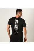 CAMISETA PUMA BRAND PLACED MASCULINA - Preto