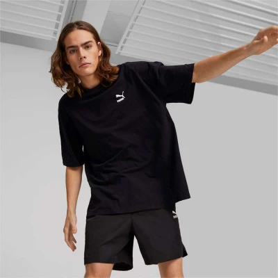 CAMISETA PUMA CLASSICS OVERSIZED TEE MASCULINA - Preto