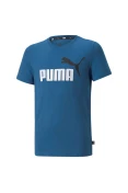 CAMISETA PUMA ESS+2 COL LOGO TEE INFANTIL - Azul