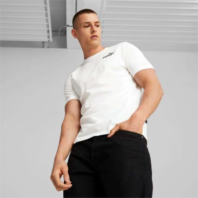 CAMISETA PUMA ESS ELEVATED TEE MASCULINA - Branco