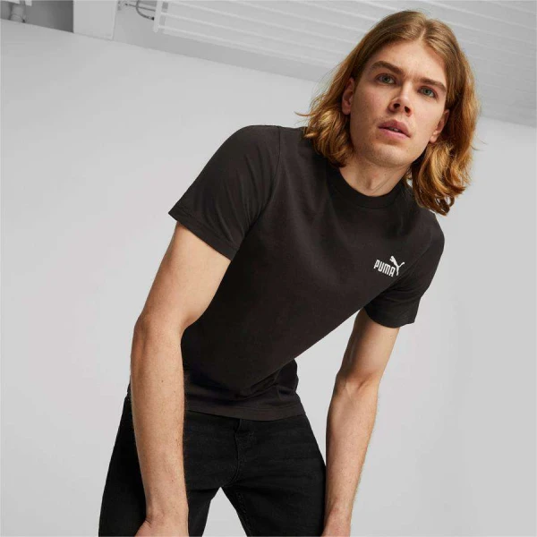 CAMISETA PUMA ESS ELEVATED TEE MASCULINA - Preto