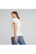 CAMISETA PUMA ESS+ FLOWER POWER TEE FEMININA - Branco CAMISETA PUMA ESS+ FLOWER POWER TEE FEMININA - Branco