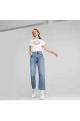 CAMISETA PUMA ESS+ FLOWER POWER TEE FEMININA - Branco CAMISETA PUMA ESS+ FLOWER POWER TEE FEMININA - Branco