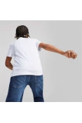 CAMISETA PUMA ESS LOGO TEE INFANTIL - Branco