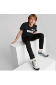 CAMISETA PUMA ESS LOGO TEE INFANTIL - Preto