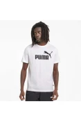 CAMISETA PUMA ESS LOGO TEE MASCULINA - Branco CAMISETA PUMA ESS LOGO TEE MASCULINA - Branco