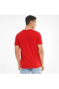 CAMISETA PUMA ESS LOGO TEE MASCULINA - Vermelho CAMISETA PUMA ESS LOGO TEE MASCULINA - Vermelho