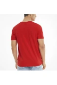 CAMISETA PUMA ESS LOGO TEE MASCULINA - Vermelho/preto CAMISETA PUMA ESS LOGO TEE MASCULINA - Vermelho/preto