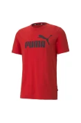 CAMISETA PUMA ESS LOGO TEE MASCULINA - Vermelho/preto CAMISETA PUMA ESS LOGO TEE MASCULINA - Vermelho/preto