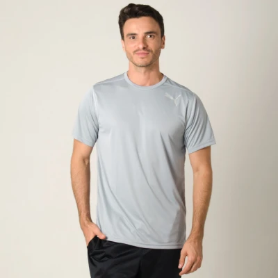 CAMISETA PUMA ESS TEE MASCULINA - Cinza