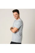 CAMISETA PUMA ESS TEE MASCULINA - Cinza CAMISETA PUMA ESS TEE MASCULINA - Cinza