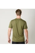 CAMISETA PUMA ESS TEE MASCULINA - Verde CAMISETA PUMA ESS TEE MASCULINA - Verde