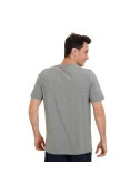 CAMISETA PUMA ESSENTIAL SS TEE MASCULINA - Cinza CAMISETA PUMA ESSENTIAL SS TEE MASCULINA - Cinza