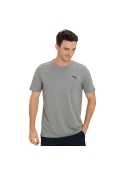 CAMISETA PUMA ESSENTIAL SS TEE MASCULINA - Cinza CAMISETA PUMA ESSENTIAL SS TEE MASCULINA - Cinza