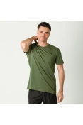 CAMISETA PUMA ESSENTIAL SS TEE MASCULINA - Verde CAMISETA PUMA ESSENTIAL SS TEE MASCULINA - Verde
