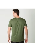 CAMISETA PUMA ESSENTIAL SS TEE MASCULINA - Verde CAMISETA PUMA ESSENTIAL SS TEE MASCULINA - Verde