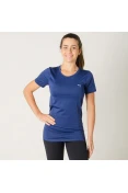 CAMISETA PUMA ESSENTIAL TEE FEMININA - Azul CAMISETA PUMA ESSENTIAL TEE FEMININA - Azul