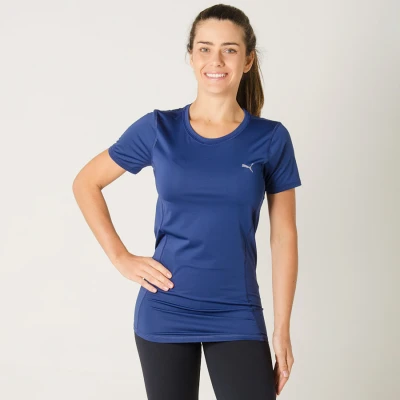 CAMISETA PUMA ESSENTIAL TEE FEMININA - Azul
