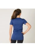 CAMISETA PUMA ESSENTIAL TEE FEMININA - Azul CAMISETA PUMA ESSENTIAL TEE FEMININA - Azul