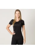 CAMISETA PUMA ESSENTIAL TEE FEMININA - Preto CAMISETA PUMA ESSENTIAL TEE FEMININA - Preto