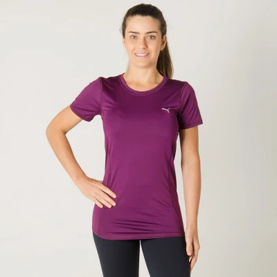 CAMISETA PUMA ESSENTIAL TEE FEMININA - Roxo